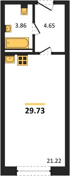 Квартира Студия