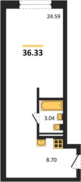 Квартира Студия
